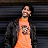 Mens T-Shirt Dodge Super Bee (Heather Orange)