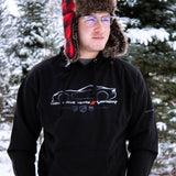 Dodge Viper 25 Years Hoodie Sweatshirt Black-FINAL SALE