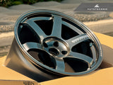 Volk Racing TE37 Saga S-Plus 18x10.5 +15 5x114.3 Shining Black Metal (Set of 4)