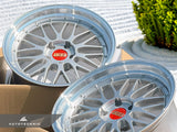 BBS LM 19x9.5 +22 / 19x11 +37 5x120 Diamond Silver (F8X M2/M3/M4, Set of 4)