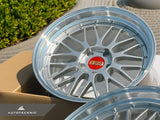 BBS LM 19x9.5 +22 / 19x11 +37 5x120 Diamond Silver (F8X M2/M3/M4, Set of 4)