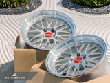 BBS LM 19x10 +25 / 19x11 +25 5x120 Diamond Silver (E46 / E9x M3, Set of 4)