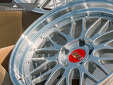 BBS LM 19x10 +25 / 19x11 +25 5x120 Diamond Silver (E46 / E9x M3, Set of 4)