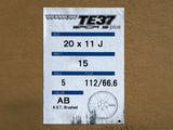Volk Racing TE37 Saga S-Plus A.S.T. 20x10 +15 / 20x11 +15 5x112 A.S.T. Brushed - G80 M3 / G82 M4 / G87 M2 (Set of 4)
