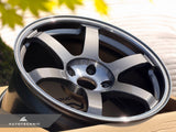 Volk Racing TE37 Saga SL 18x9.5 5x120 +38 Pressed Graphite (Set of 4)