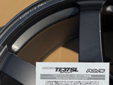 Volk Racing TE37 Saga SL 18x9.5 5x120 +38 Pressed Graphite (Set of 4)