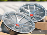 BBS RI-A 18x10 +25 / 18x11 +37 5x120 Diamond Silver (Set of 4)