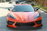 Chevrolet Corvette C8 Stingray Carbon Fiber Front Splitter, Airdam, Lip