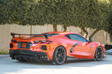 Chevrolet Corvette C8 Carbon Fiber Side Rocker Extensions/ Side Skirts