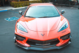 Chevrolet Corvette C8 Carbon Fiber Front Bumper Side Bezels
