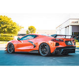 Chevrolet Corvette C8 Carbon Fiber Side Rocker Extensions/ Side Skirts