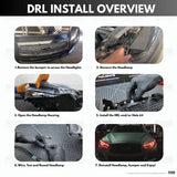 Infiniti Q50 Multicolor Flow DRL Boards (2014-2024)
