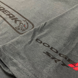 Mens T-Shirt Dodge SRT Hellcat JAILBREAK - Charcoal - FINAL SALE