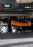 2008-2025 Jeep Wrangler AND Gladiator Steel Neutral Strap/Release Cover Plate - Laser Cut, Painted, Authentic