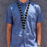 Lanyard - 1.0" - MOPAR Logo Repeat Black White