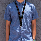 Lanyard - 1.0" - Dodge Red Rhombus REPEAT