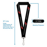 Lanyard - 1.0" - Dodge Red Rhombus REPEAT