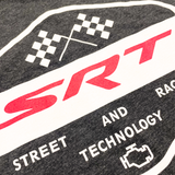 Ladies V-Neck - Dodge SRT Flags