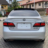 2006-2012 Lexus ES Series LED Tail Lights — Smoke & Red