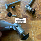 Premium GT4 Splitter Rods (Natural & Anodized)
