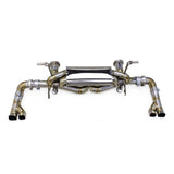 Titanium True F1 Valved Exhaust System for Audi R8 V8 V10 4.2 5.2 2017–23 Type 4S
