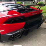 M Style Dry Carbon Fiber Rear Diffuser for Lamborghini Huracan LP 610 4