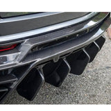 MSY Style Dry Carbon Fiber Rear Diffuser for Lamborghini Urus