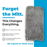 Mach 2 Speed Car Wash Towel – 7x the Size of a Mitt (60 x 30cm / 2 x 1ft)