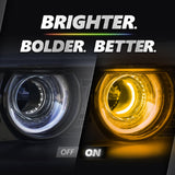 Dodge Challenger 08-23 AURA PRO Bluetooth DRL Halo RGB - Install Friendly