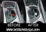 2015-2023 Dodge Challenger Steel Neutral Strap/Release Cover Plate - Laser Cut, Painted, Authentic