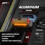 OPT7 Redline Triple Tailgate Light Bar 48" Bundle for Chevy Silverado-GMC Sierra 1500 19-21