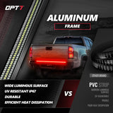 OPT7 Redline Triple Tailgate Light Bar 48" Bundle for Chevy Silverado-GMC Sierra 1500 19-21