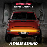 OPT7 Redline Triple Tailgate Light Bar 60" Bundle for Chevy Silverado-GMC Sierra 1500 19-21