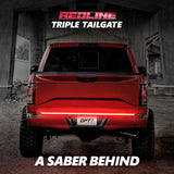 OPT7 Redline Triple Tailgate Light Bar 60" Bundle for Chevy Silverado-GMC Sierra 1500 19-21