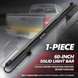 OPT7 Redline Triple Tailgate Light Bar 60" Bundle for Chevy Silverado-GMC Sierra 1500 19-21