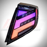 HRS 2016-21 Honda Civic 10th Gen Hatchback FK7 FK8 LED Tail Lights V2- RGB