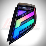 HRS 2016-21 Honda Civic 10th Gen Hatchback FK7 FK8 LED Tail Lights V2- RGB