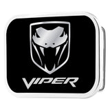 Dodge Viper Framed FCG Black Silver - Chrome Rock Star Buckle