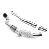 High Flow Racing Stainless Exhaust Downpipe for Audi S3 2.0T