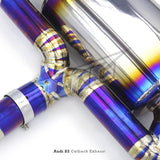 Titanium Valved Catback Exhaust System for Audi TT TTS 8S MK3 2.0T 8S 2015+