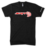 Mens T-Shirt Dodge SRT Hellcat (Heather Black)
