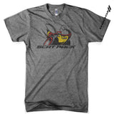 Mens T-Shirt Dodge Scat Pack (Grey)