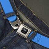 Dodge Viper Seatbelt Belt - Baby Blue Webbing