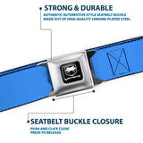 Dodge Viper Seatbelt Belt - Baby Blue Webbing