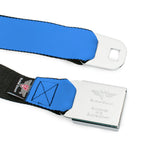 Dodge Viper Seatbelt Belt - Baby Blue Webbing