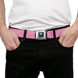 Dodge Viper Seatbelt Belt - Baby Pink Webbing