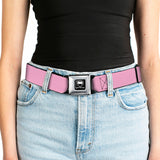 Dodge Viper Seatbelt Belt - Baby Pink Webbing