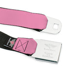Dodge Viper Seatbelt Belt - Baby Pink Webbing