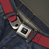 Dodge Viper Seatbelt Belt - Burgundy Webbing