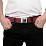 Dodge Viper Seatbelt Belt - Burgundy Webbing